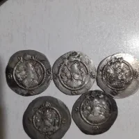 فروش سکه نقره ساسانی (درهم خسرو اول) ضرب با کیفیت