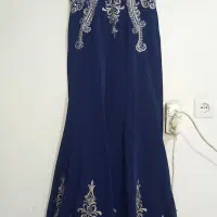 لباس مجلسی رنگ سرمه‌ای