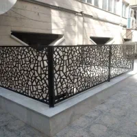 نرده سی ان سی آهنی