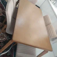 میز وصندلی نهار خوری ۶نفره.نو نو نو