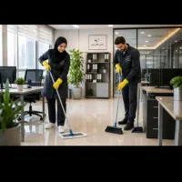 خدمات نظافت منزل و راه پله.  ارمین