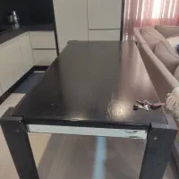 میز ناهار خوری تمام چوب 8 نفره