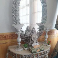 آینه شمعدان