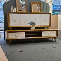 آینه کنسول بلوط