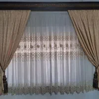 فروش دو عدد پرده پذیرایی و اتاق خواب