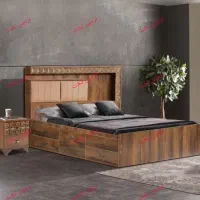 تخت خواب دونفره مدل سامین //خرید بدون واسطه