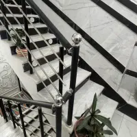 نرده استاتیک یا فلزی رنگ کوره ای