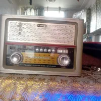 رادیو مدل قدیمی بلوتوث رم باتری خور
