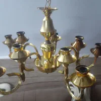 ۲ عدد لوستر ۵ شاخه ۱۰ شعله