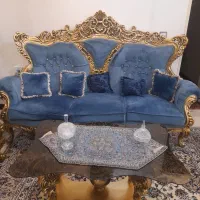 مبل سلطنتی ۹ نفره و نهار خوری ۸ نفره و بوفه