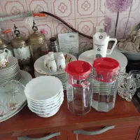 سرویس بشقاب با لوازم دیگر