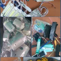 وسایل الکترونیکی و ساخت ماشین کنترلی و شارژی وپنکه