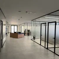پارتیشن شیشه سکوریت تک جداره/ دوجداره