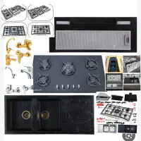 گاز صفحه استیل رومیزی هود اجاقگاز توکار تکنو m1690