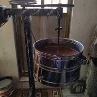 دستگاه تخمه پزی و ترازو