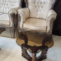 فروش مبل استیل ۹ نفره چوب راش