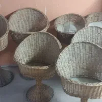 سبد ایستاده آجیلی(حصیری)