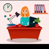 منشی و دستیار خانم