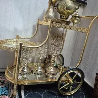 گاری دکوری تزیینی سالم و نو برای جهیزیه بوده