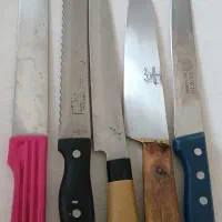 چاقو اصل ژاپن۵عدد فقط۴میلیون