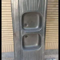 سینک دوقلو استیل