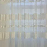 پرده طرح زیبا پانچ دوتا 2متری