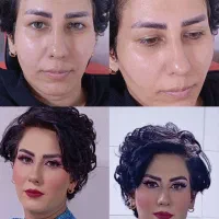 مدل برای میکاپ و شینیون عروس( رایگان )