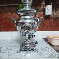 سماور گازی در حد نو همراه کارتن