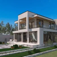طراحی ویلا و محوطه