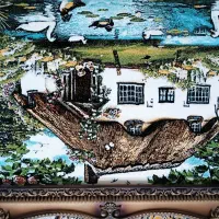 تابلو|تابلو فرش|رباط‌کریم, رباط‌کریم|دیوار