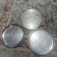 سه عدد سینی گرد