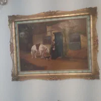 تابلو نقاشی رنگ روغن