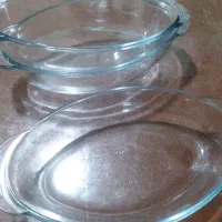 ۳ عدد مرغ خوری پیرکس ترک مخصوص فر مایکروفر