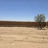 زمین ۱۰۰۰متری حصارکشی شده در نیر زیبای من
