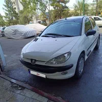 206مدل90 تمام رنگ شاسی سالم