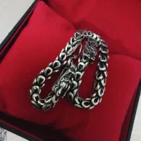 دستبندنقره اعیار۹۲۵ تایلندی دوسراژدها