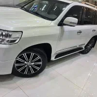 لندکروز ۲۰۱۷ سفید خلیج فول اروند پلاک دائم
