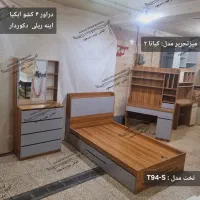سرویس نوجوان ، تخت جدید، دراور ،کمد ، میزتحریر