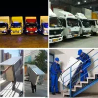 باربری اتوبار خاور 6متری بسته بندی کارگر خالی