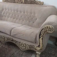 مبل سالم ۷نفره و۳ عدد میز عسلی