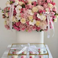 گل آرایی و تزئینات عروسی و شب یلدا