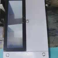 کمد تمام MDF دارای ریل سه تیکه ساچمه ای