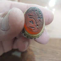 انگشتر عقیق خطی