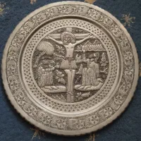 سینی مسی دیوار کوب