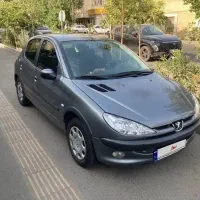 پژو ۲۰۶ تیپ ۲ فرانسوی سالم بی رنگ