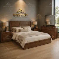 سرویس‌خواب دونفره چوب بلوط(قیمت کارخانه)+ووچر هدیه