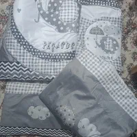 سرویس خواب مخمل نوزاد چهار تیکه