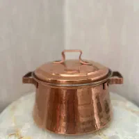 ظروف قابلمه لیوان قهوه جوش مسی
