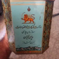 قوطی چایی قدیمی