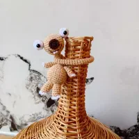 جاکلیدی دستبافت قلاب بافی